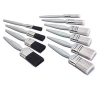 Harris - Ensemble de pinceaux Essentials (Taille Unique) (Blanc/Noir)