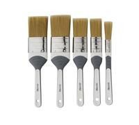 Harris Seriously Good Woodwoork Lot de 5 pinceaux pour Vernis et Teinture 1,3 cm 2,5 cm 3,8 cm 5,1 cm