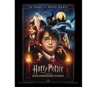 Harry Potter - 20 Years Of Movie Magic - Impression Encadrée 30x40cm