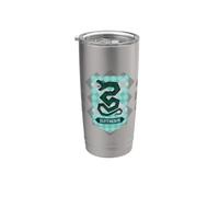 Harry Potter Abstract Slytherin House Shield Gobelet isotherme en acier inoxydable double paroi