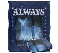 Harry Potter Always Patronus Valentine Plaid Ultra Doux au Toucher Soyeux - 152 x 127 cm