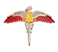 Harry Potter - Badge (Taille unique) (Rouge / Rose doré / Jaune) - UTTA8080 G