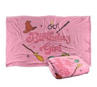 Harry Potter Birthday Girl Plaid Ultra Doux au Toucher Soyeux - 91 x 147 cm