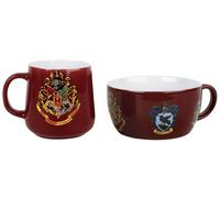 Harry Potter Breakfast Set Grande Tasse + Bol Crests Set Déjeuner Abystyle
