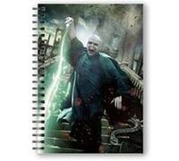Harry potter - cahier effet 3d voldemort poster G
