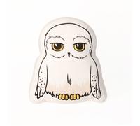 SAHINLER créateur d'univers Harry Potter - Coussin 3D Hedwige - 100% Polyester - Blanc