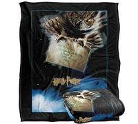 HARRY POTTER - Couverture Ultra Douce, 152 x 127 cm, Soyeuse au Toucher