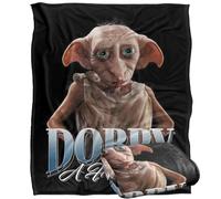 Harry Potter Dobby The Elf Homage Plaid Ultra Doux au Toucher Soyeux - 152 x 127 cm