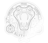Harry Potter Emblème Slytherin Autocollant Sticker | Serpentard Hogwarts Poudlard