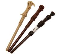Harry Potter - Ensemble de stylos (Taille unique) (Noir/Marron/Blanc cassé)