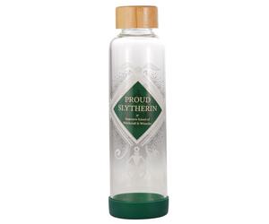 Harry Potter - Fier Serpentard - Bouteille D'eau En Verre 500ml