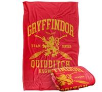 Harry Potter Gryffindor Quidditch Arch Plaid Ultra Doux au Toucher Soyeux - 91 x 147 cm