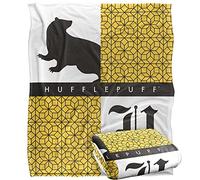 Harry Potter Harry Potter House Pride Hufflepuff Plaid Ultra Doux au Toucher Soyeux - 152 x 127 cm