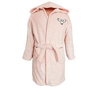 HARRY POTTER HEDWIGE Robe de chambre Enfant | 100% Polyester | OEKO-TEX | Taille 6/8 ans | Brodé Fille | Rose clair