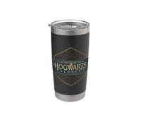 Harry Potter Hogwarts Legacy Logo With Marbled Background Gobelet isotherme en acier inoxydable double paroi