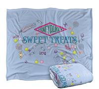 Harry Potter Honeydukes Sweet Treats Plaid Ultra Doux au Toucher Soyeux - 152 x 127 cm