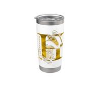 Harry Potter Hufflepuff H Logo Gobelet isotherme en acier inoxydable double paroi
