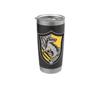 Harry Potter Hufflepuff Shield Crest Gobelet isotherme en acier inoxydable double paroi