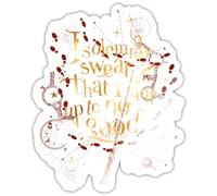 Harry Potter Je Jure Solennellement Humour Autocollant Sticker