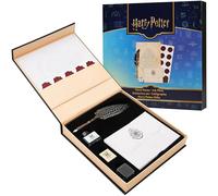 Harry Potter Kit Calligraphie, Coffret Stylo Plume Calligraphie avec Papier à Lettre, Encre de Chine, Autocollants, Idée Cadeau
