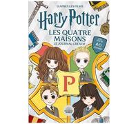 Harry Potter, Les Quatre Maisons - Le Journal Créatif - Avec Plus De 40 Stickers !
