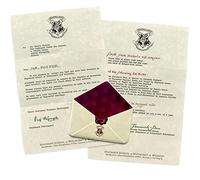 Harry Potter - Lettre d'acceptation de Poudlard - Aimant Fonctionnel en résine 8,9 x 8,9 cm avec Lettre du Professeur McGonagall de 12,7 x 20,3 cm | Produit sous Licence Officielle