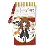 Harry Potter - Mon carnet de créations Hermione avec 4 pages de stickers - Play Bac Éditions - Play Bac Eds - Boîte ou accessoire - Jeux livres objets