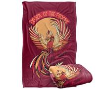 Harry Potter Mosaic Order of The Phoenix Plaid Ultra Doux au Toucher Soyeux - 91 x 147 cm