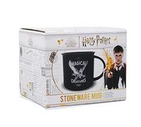HARRY POTTER Mug - 430 ml - Magical - Tasse de travail pour adultes - Tasse en émail