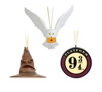 Harry Potter Noël - Lot de 3 décorations de Noël 7 cm - Erik