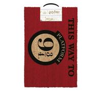 Harry Potter Plateforme This Voie 9 3/4 Officiel Paillasson 60 X 40 CM Coco PVC