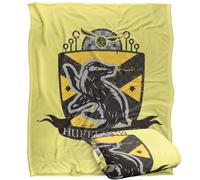 Harry Potter Poufsouffle Quidditch Couverture Super Douce au Toucher Soyeux 152 x 127 cm