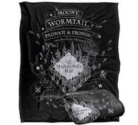 Harry Potter Proud Marauders Plaid Ultra Doux au Toucher Soyeux - 152 x 127 cm
