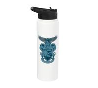 Harry Potter Ravenclaw Raven Crest Stainless Steel Insulated Water Bottle