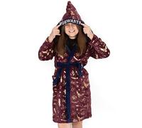 Harry Potter Robe de chambre pour enfants Robe rouge ou bleue Pajama Robe