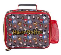 Harry Potter Sac à déjeuner isotherme pour enfants avec motif Chibi avec porte-bouteille