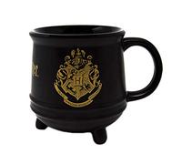 Harry Potter SCMG24474 Mug Chaudron en céramique-Emblème Poudlard 511ml / 18oz, Noir et doré