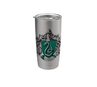 Harry Potter Slytherin Crest Gobelet isotherme en acier inoxydable double paroi