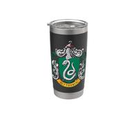 Harry Potter Slytherin House Crest Gobelet isotherme en acier inoxydable double paroi