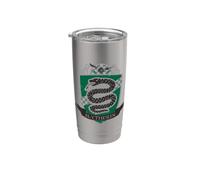 Harry Potter Slytherin Quidditch Crest Gobelet isotherme en acier inoxydable double paroi