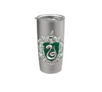 Harry Potter Slytherin Rough Crest Gobelet isotherme en acier inoxydable double paroi