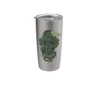 Harry Potter Slytherin Snake Crest Gobelet isotherme en acier inoxydable double paroi