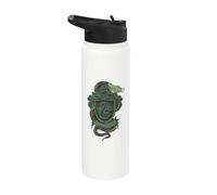 Harry Potter Slytherin Snake Crest Stainless Steel Insulated Water Bottle