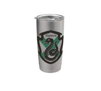 Harry Potter Sytherin Shield Crest Gobelet isotherme en acier inoxydable double paroi