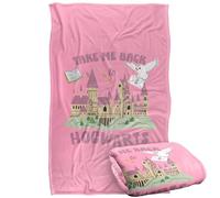 Harry Potter Take Me Back to Hogwarts Plaid Ultra Doux au Toucher Soyeux - 91 x 147 cm