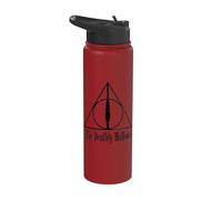 Harry Potter The Deathly Hallows Logo Stainless Steel Insulated Water Bottle