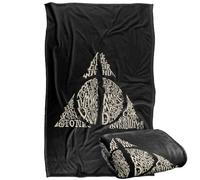 Harry Potter Together Make The Deathly Hallows Plaid Ultra Doux au Toucher Soyeux - 91 x 147 cm