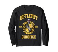 Harry Potter WBUHPT08 Produit Officiel de la Maison Poufsouffle Manche Longue