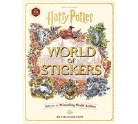 Harry Potter World of Stickers - Sticker Book for Teens and Adults, Officially Licensed