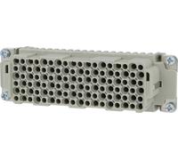HARTING Han 108DD Insert femelle (F) Connexion serti, 108 pôles + PE 250 V, 10 A - 1 pièce